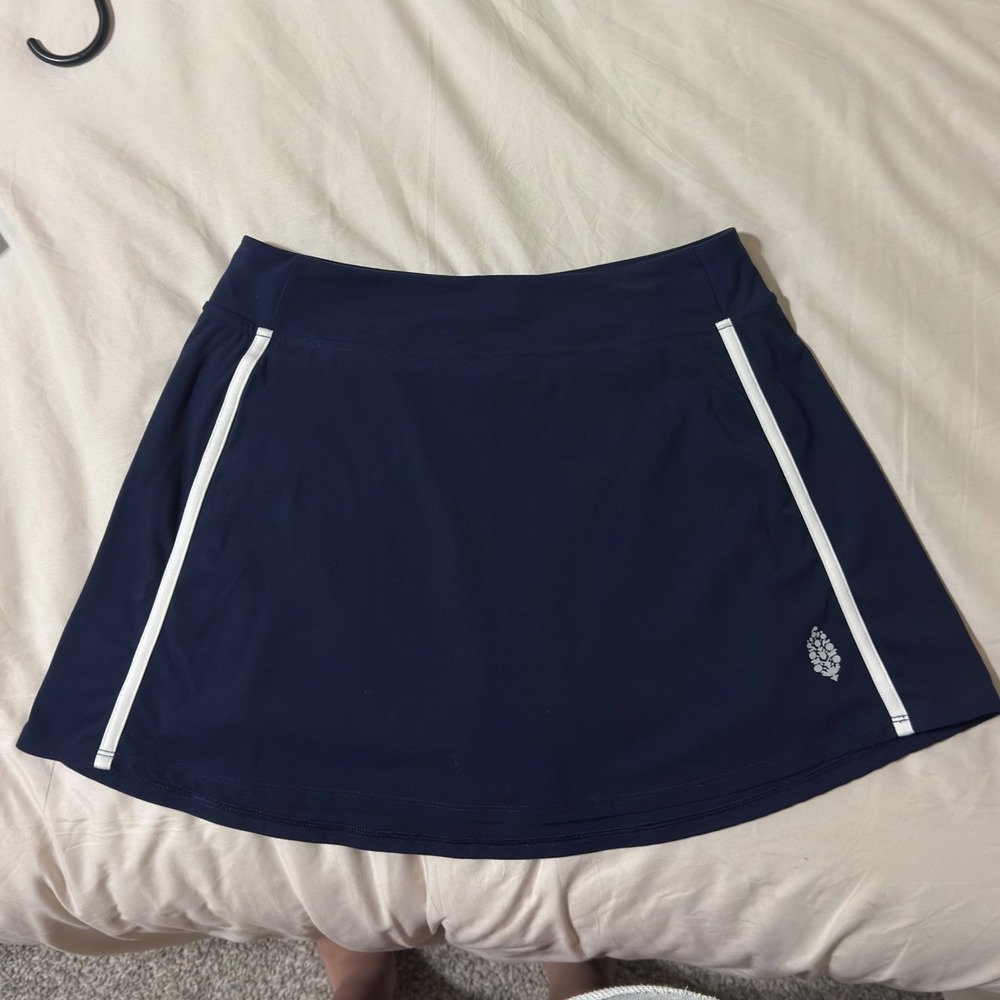 Free People FP Movement Navy Blue Athletic Skort Tennis Golf Skirt Size Medium